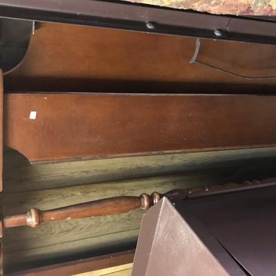 twin bed frame with side rails $25