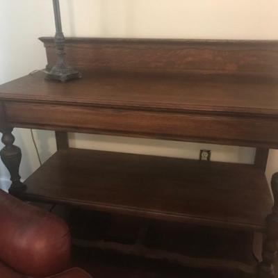 antique two tiered sideboard $375
48 X 20 X 40"