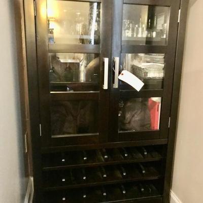 wine cabinet $225
31 X 16 X 50"