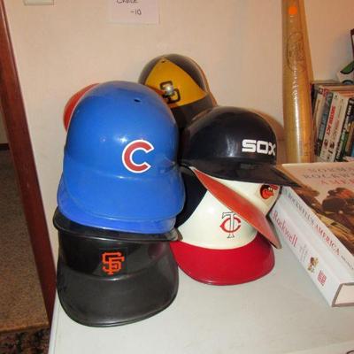 baseball helmets