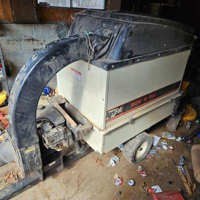 Agri - Fab tow behind leaf vacuum 