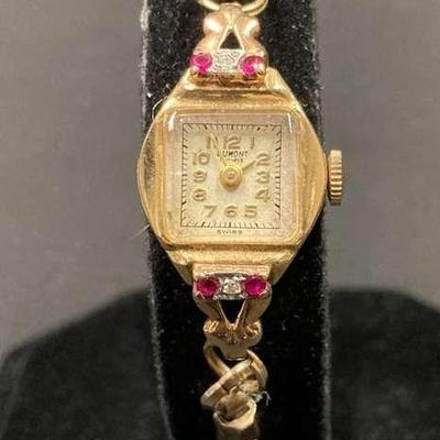 Ct706v 14 karat gold vintage women s watch