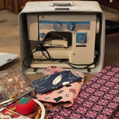 Morse heavy duty sewing machine