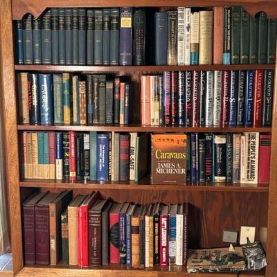 First edition james a michener "caravans a novel" & other books