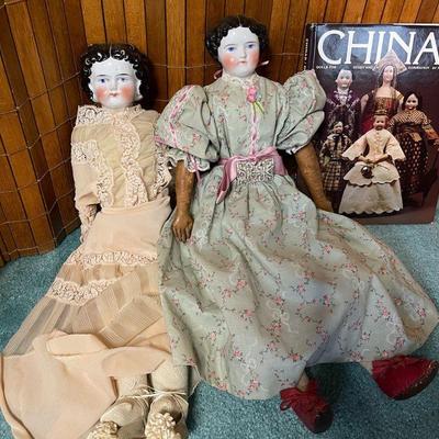 Antique china head dolls book