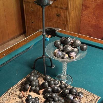 Vintage grape clusters other decor