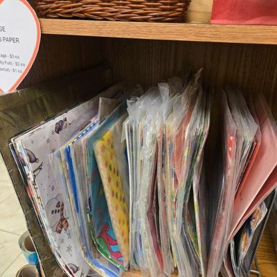 Vintage wrapping paper - $3 and under!