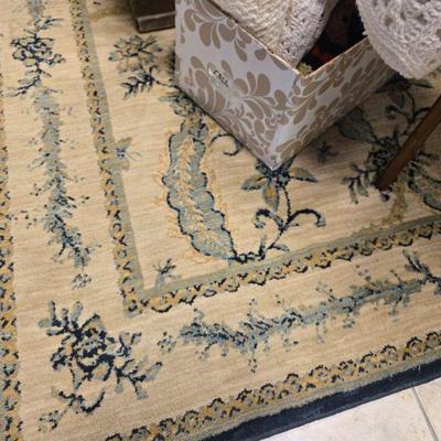 Don't forget to look down! The rugs are for sale, too! 