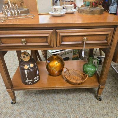 Stunning buffet with drawers and drop-leaf sides! Only $50!