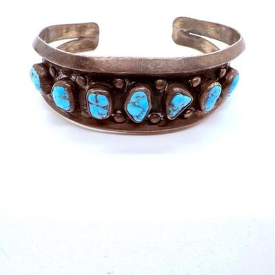 Sterling Navaho Turquise bracelet