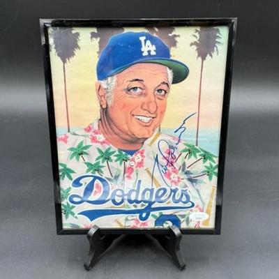 Tommy Lasorda Autographed Photo