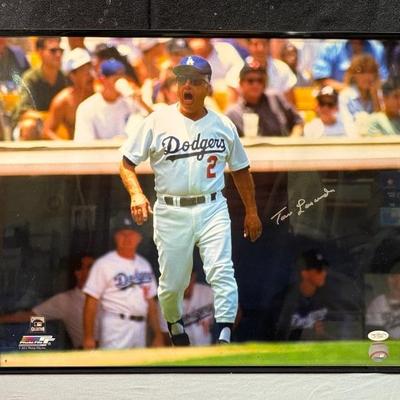 Tommy Lasorda photo with autograph Baseball