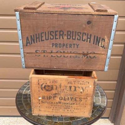 Collectible Anheuser Bush Box