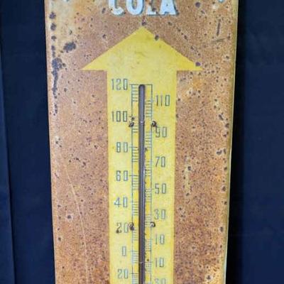 Antique Cola Thermometer 