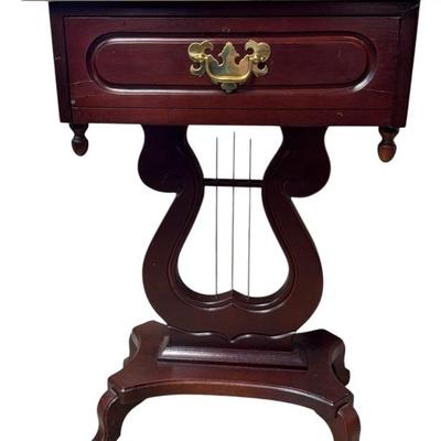 Gorgeous Small Table with Stone Top