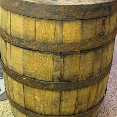 Barrel Table glass top