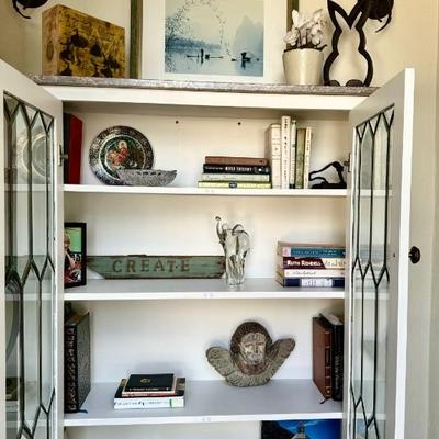 Home decor, books and art
