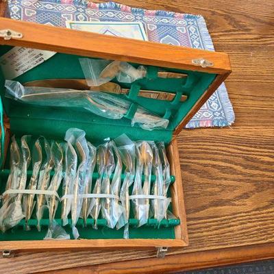 Brass Desset Flatware