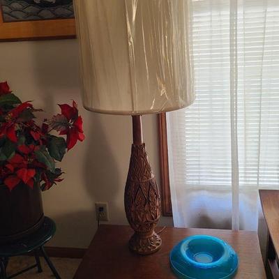 Teak Lamp