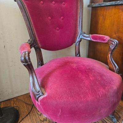 Pink chair