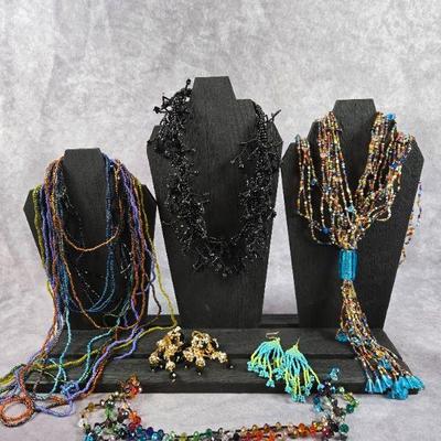 beaded lot