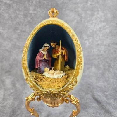 Nativity music box