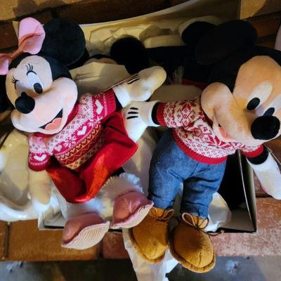 Sweater weather Mickey and Minnie