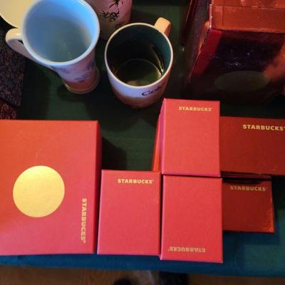 Starbucks mugs & ornaments