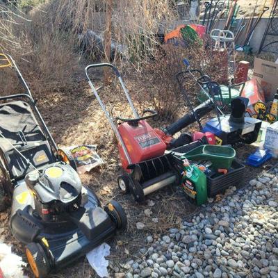 Getting ready for yard work, snow?