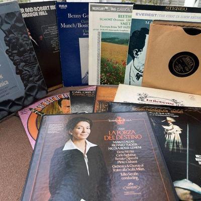 Vinyl LPs and 78s - Classical & Jazz