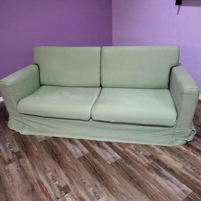 Light Green Ikea Sofa (Read)