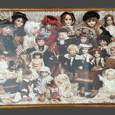 Framed Springbok Puzzle "The Doll Shop"