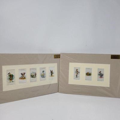 1930's Alice In Wonderland Cigarrette Cards