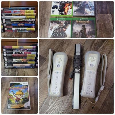XBox, Wii & Play Station Games Lot