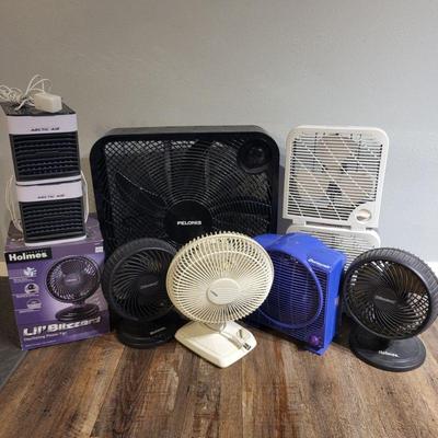 Keeping Cool - Fans by Pelonis, Holmes, Artic Air, Blizzard
