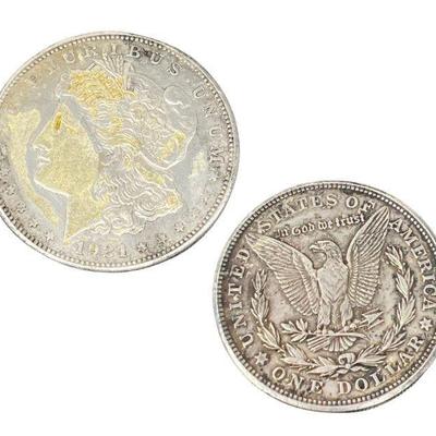 1921 Morgan Silver Piece