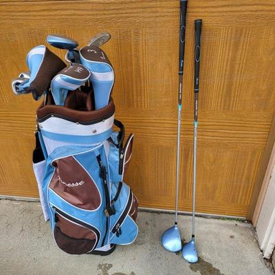 Women's Finesse Golf Clubs & Bag