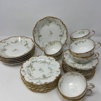 Haviland Schleiger 1024 France China - Cups, Saucers, Bowls