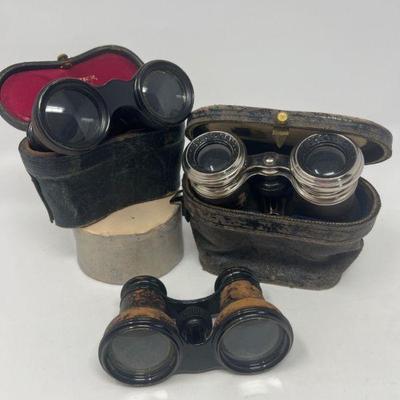 Trio Opera & Derby Glasses