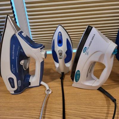 Flat Iron Trio - Rowenta, Black & Decker & Duraband