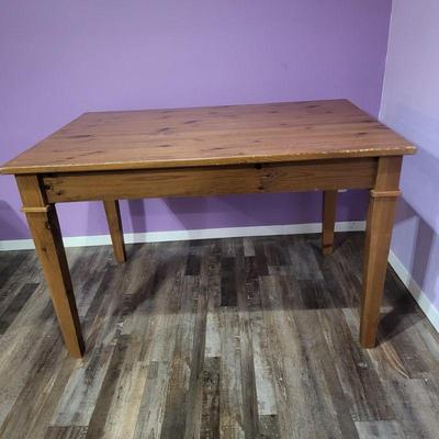 Pottery Barn Wood Dining Table