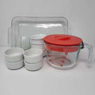 Pyrex, Roscommon, Corning, Anchor Hocking