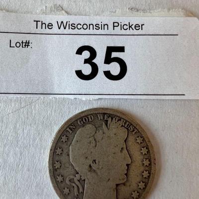 Barber Silver Half Dollar