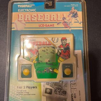 Tiger Baseball Video Game