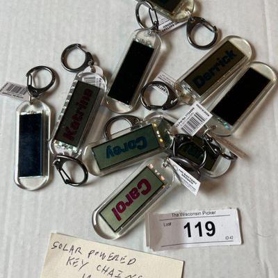 Solar Keychains