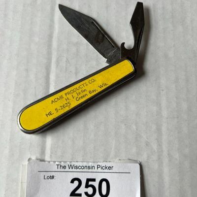 Advertising Knife