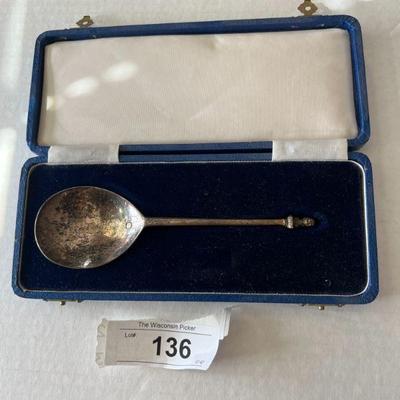 Queen Sterling Spoon