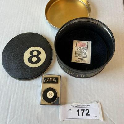 8 Ball Zippo
