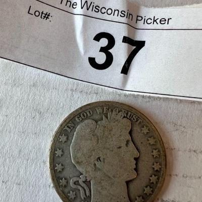 Barber Silver Half Dollar