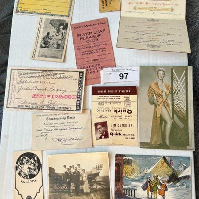 Antique Ephemera